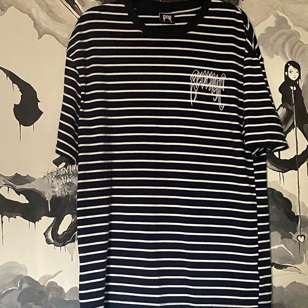 Revenge Stripe Tee